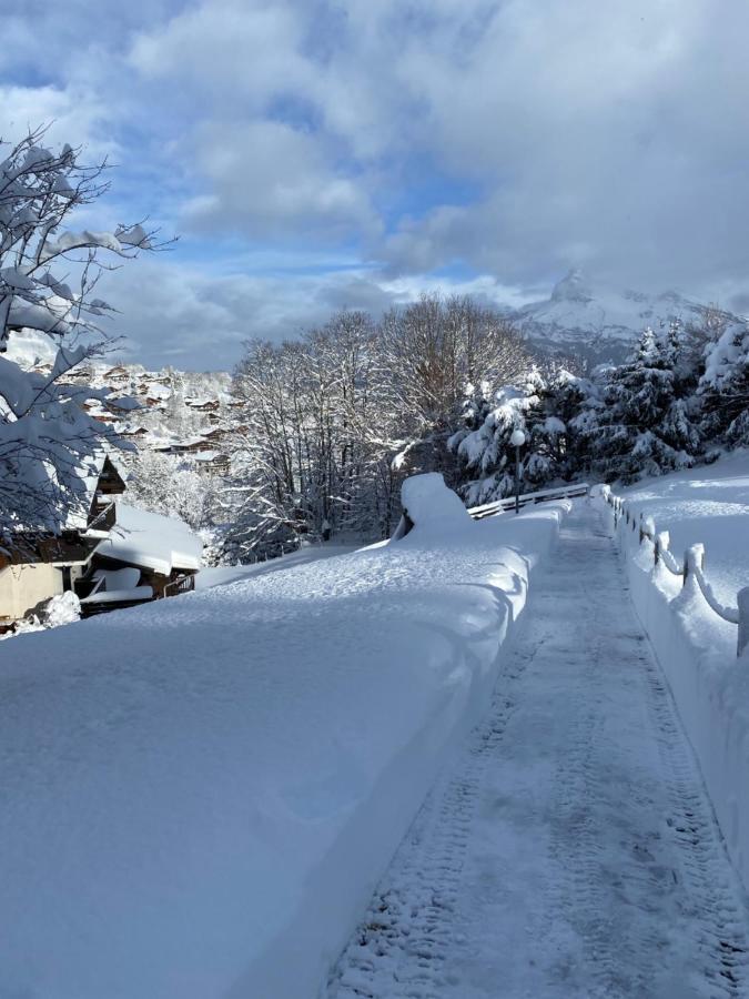 Megeve Le Sapin Bat A Lejlighed Eksteriør billede